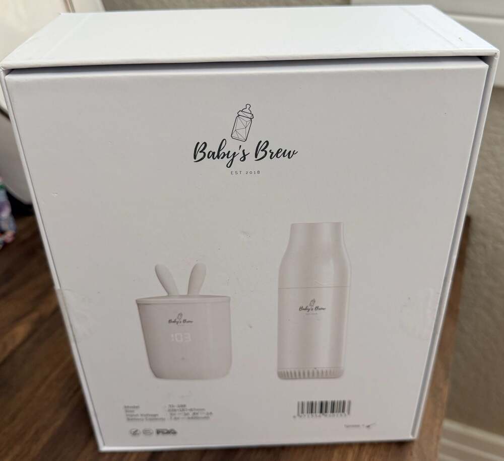 Baby's Brew Portable Bottle Warmer Set with Tommee Tippee Adapter